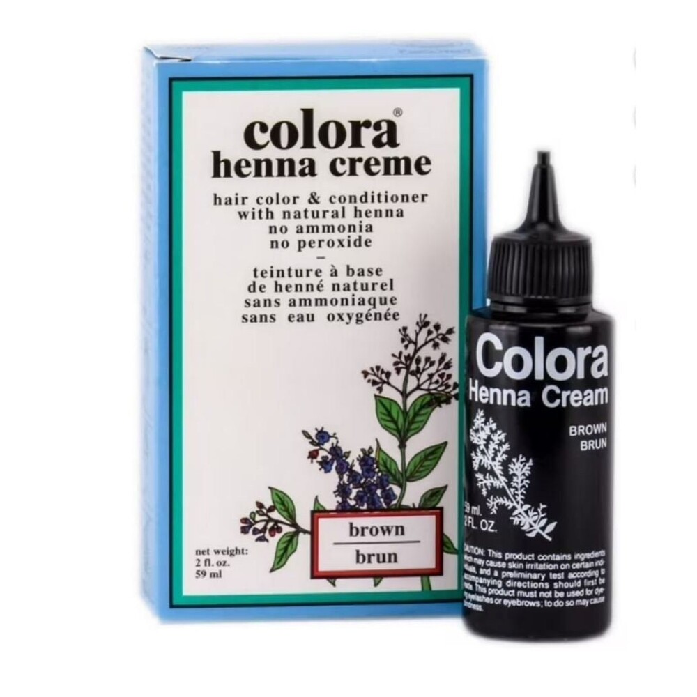 Colora Henna Creme Hair Color Brown 2 oz